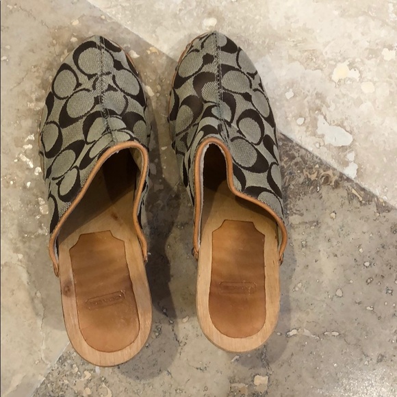 Coach Italian Clogs - Picture 1 of 6